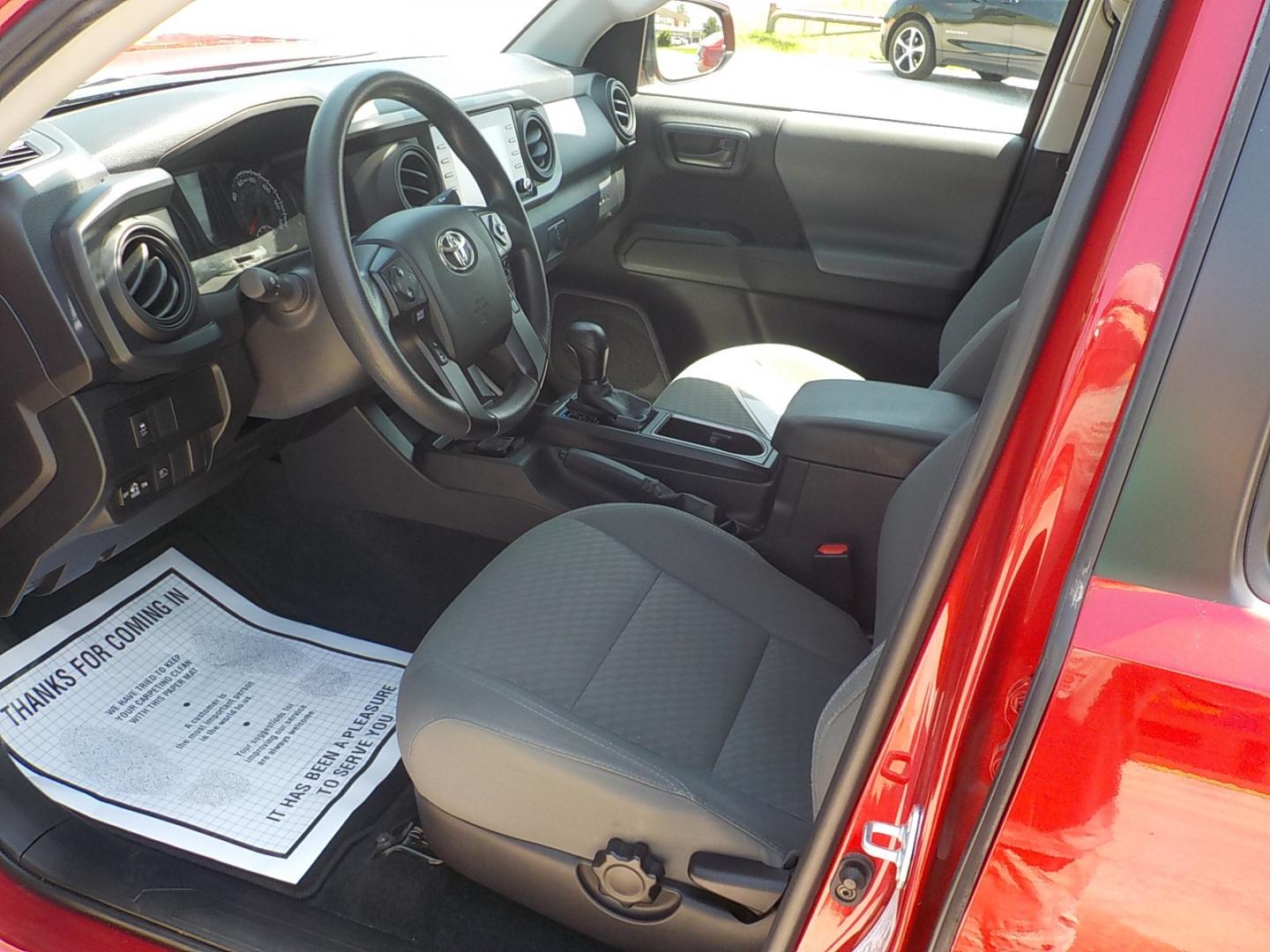 2021 Red Toyota Tacoma SR (3TYAX5GN2MT) with an 4 cyl engine, Automatic transmission, located at 1617 W Church Street, Livingston, TX, 77351, (936) 327-3600, 30.710995, -94.951157 - ONE OWNER!! LOCALLY OWNED!! LOW LOW MILES!! What else do I need to say!! - Photo#8